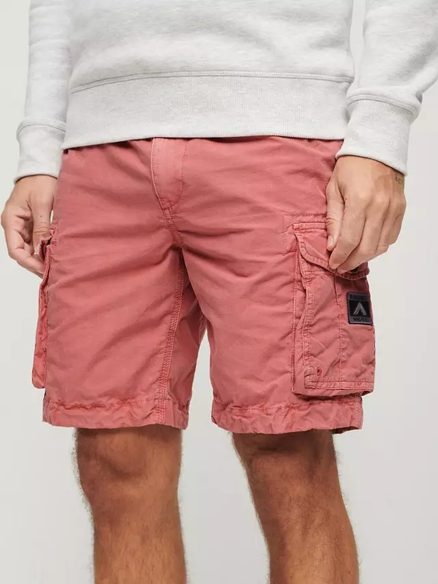

Шорты Superdry Parachute Light, цвет dusty/rose