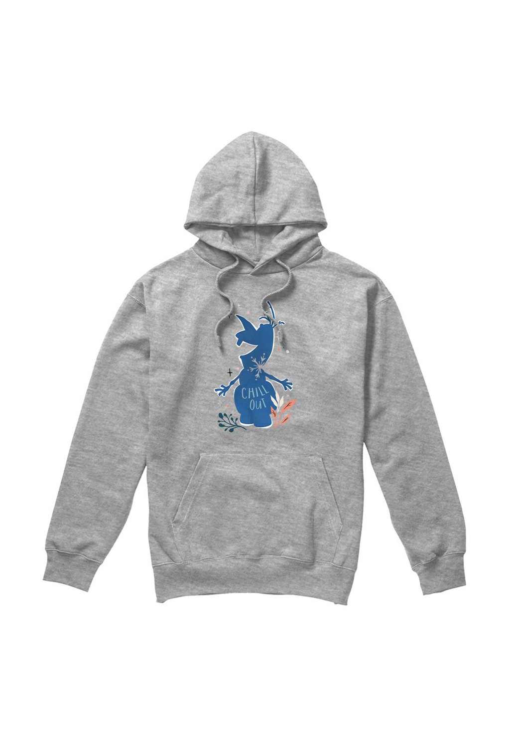 

Толстовка FROZEN CHILL OUT OLAF SILHOUETTE Disney, серый