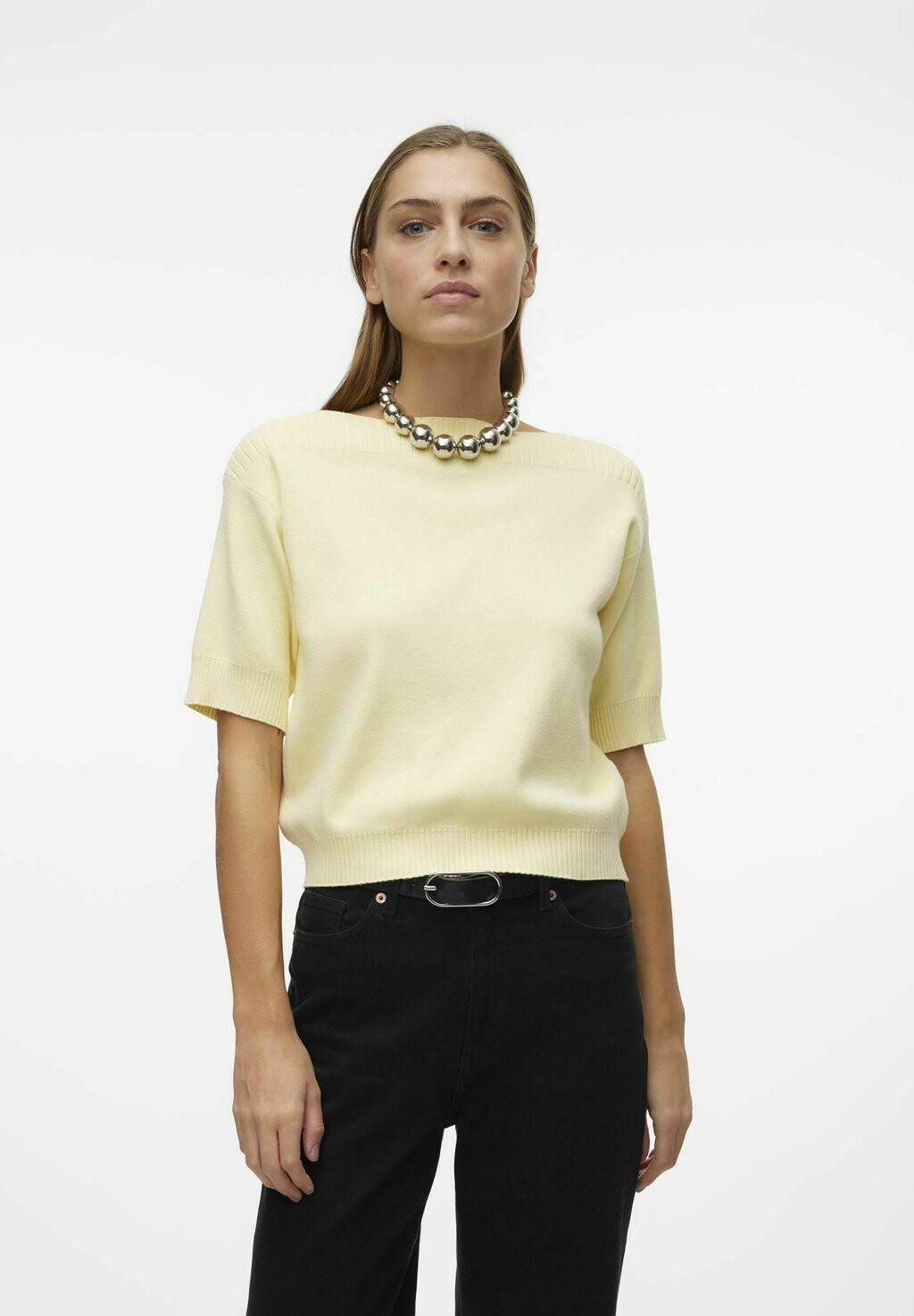 

Футболка базовая JEMMA Vero Moda, цвет anise flower