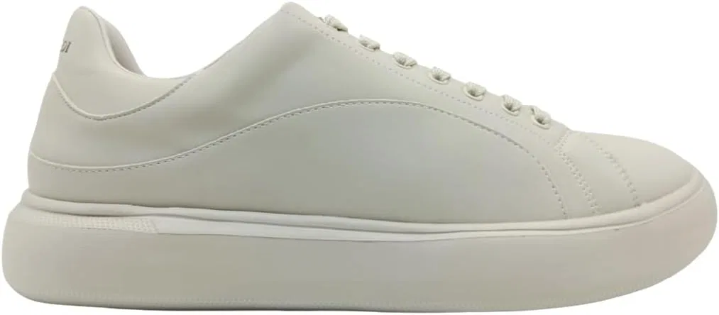Мужские кроссовки Trussardi 77A00537 на платформе, повседневные, для ходьбы, белые
