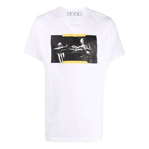 

Футболка fw21 printing short sleeve ordinary version white Off-White, белый