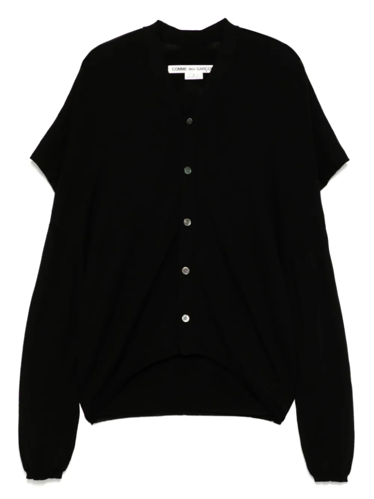 

Comme Des Garçons шерстяной кардиган, черный