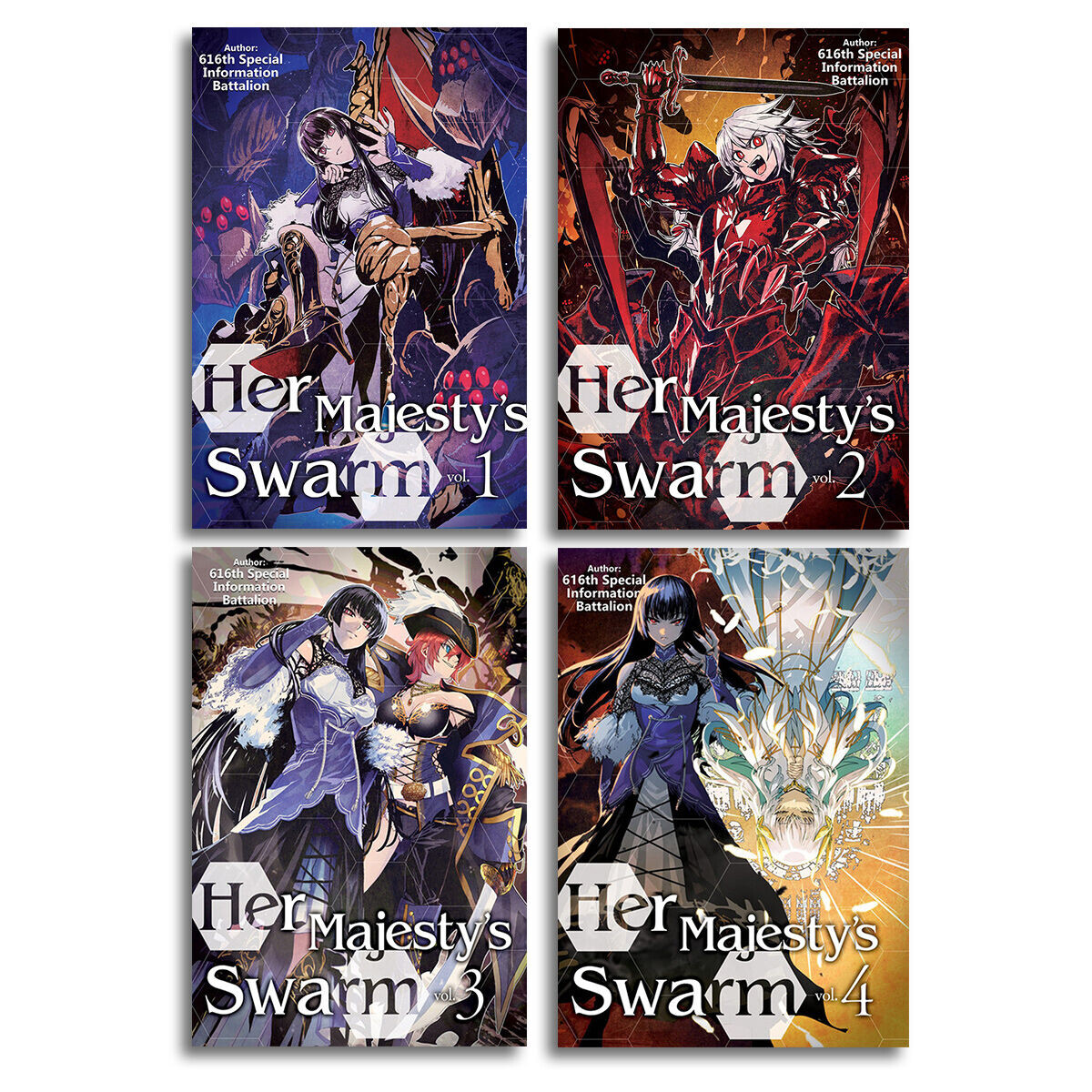 

Новелла Her Majestys Swarm Novel (1-4) Bundle