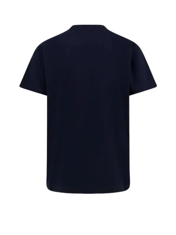 Футболка Gucci Di Cotone Stampato 25 Blue Navy — фото 3