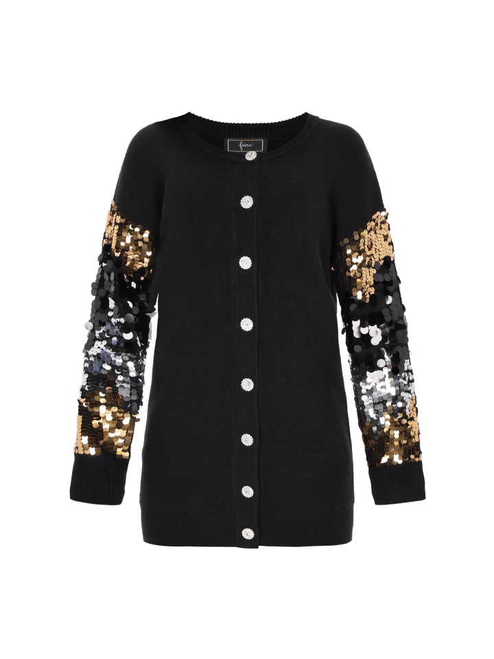 

Faina Женский кардиган черного цвета