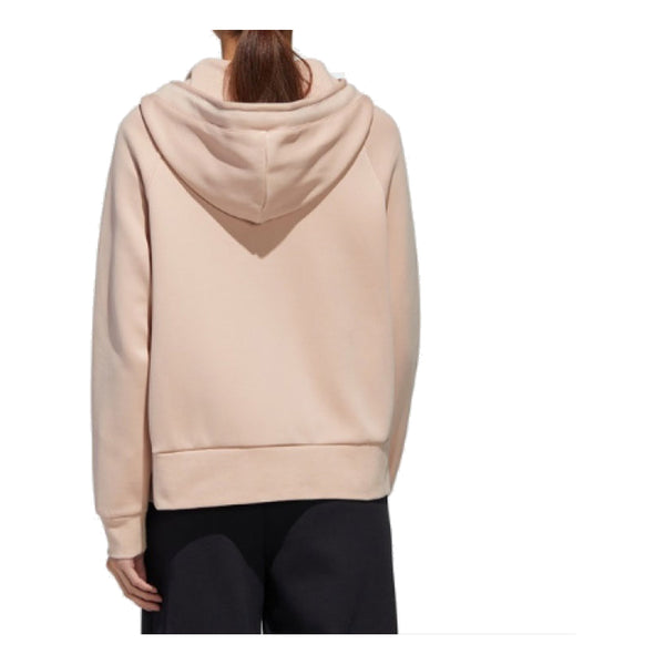 Толстовка alphabet print zip up hoodie 'pink' Adidas, розовый — фото 3