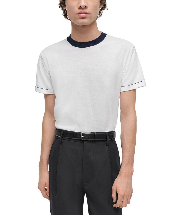 

Футболка Donavan Ringer Slim Fit SIMKHAI, белый