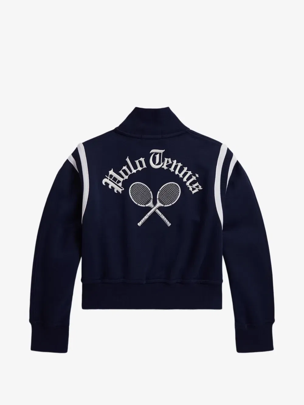 Куртка на молнии с вышитым логотипом POLO RALPH LAUREN KIDS, синий — фото 2