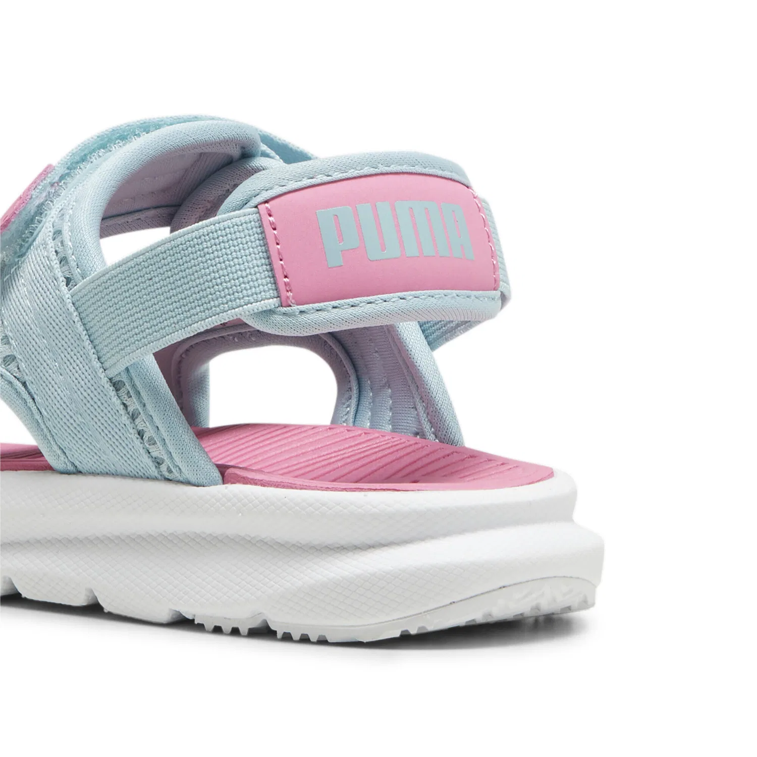 Детские сандалии Evolve Puma, Turquoise Surf Fast Pink White Blue — фото 2
