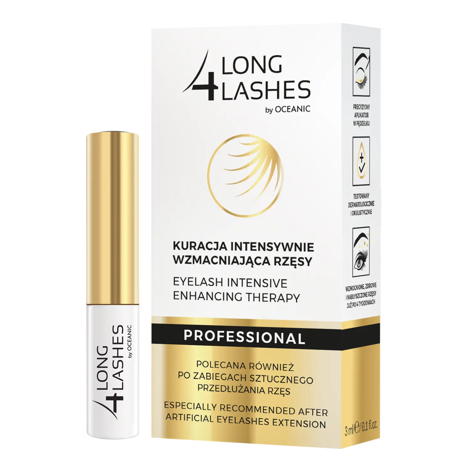 

Long 4 Lashes Long Lashes средство для укрепления ресниц, 3 мл