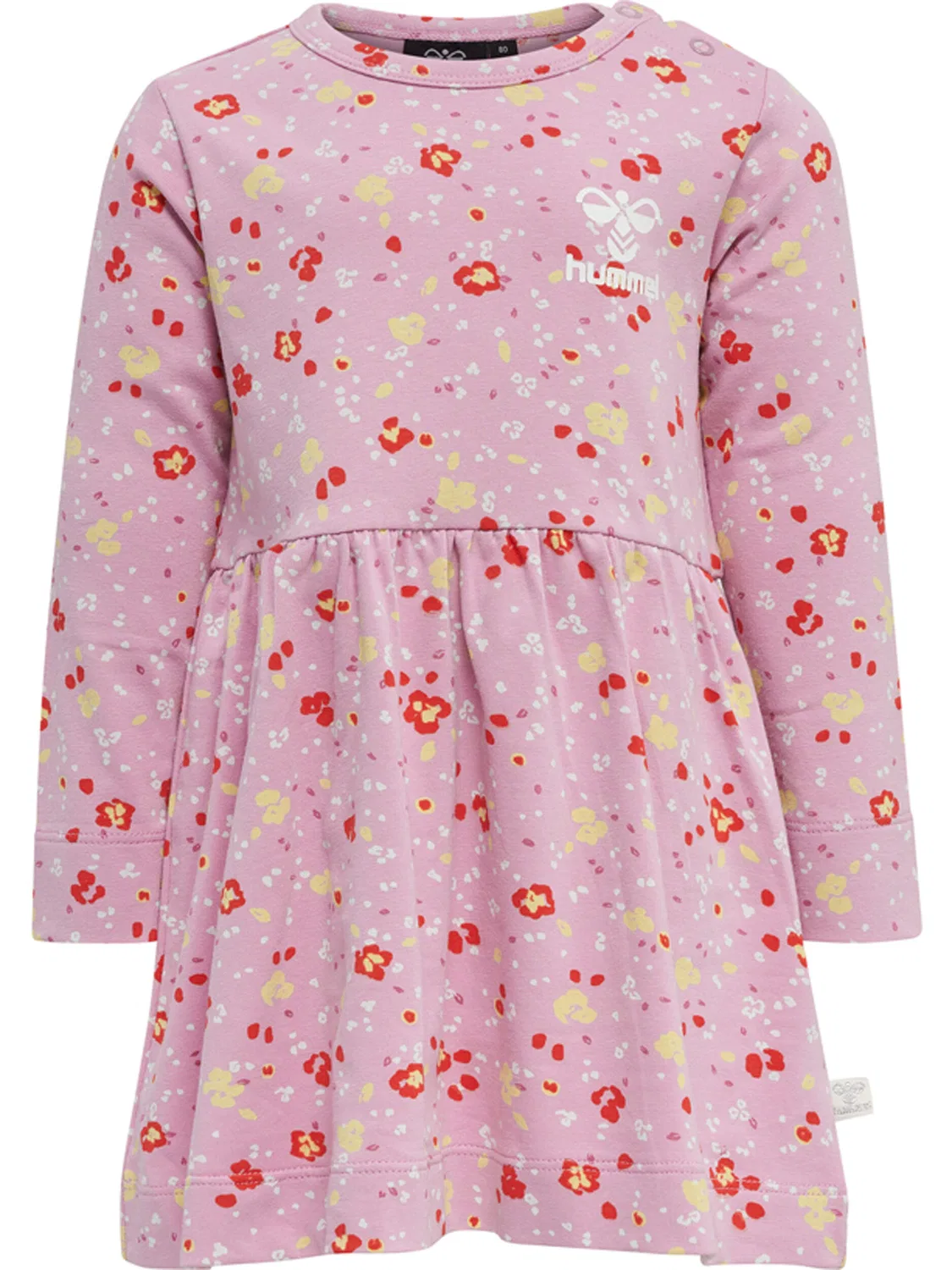 Детское платье с длинным рукавом Hmlmira Hummel, Blasses Bonbonrosa