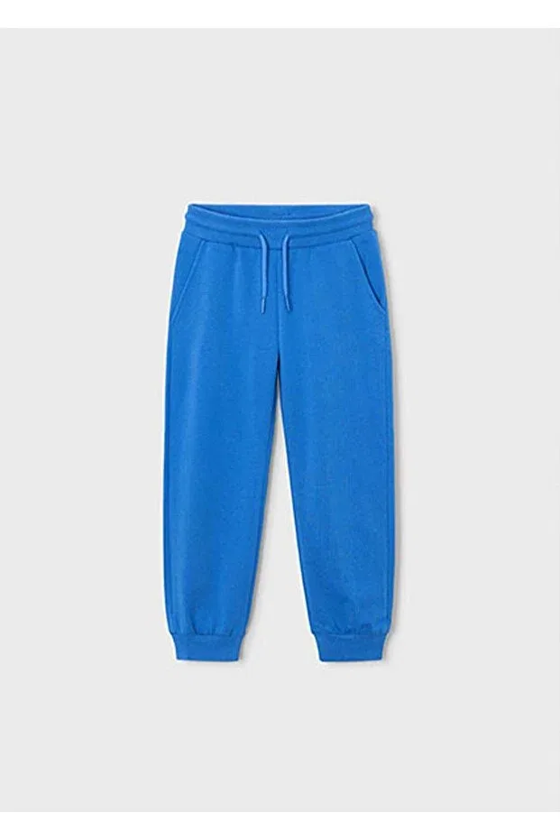 Детские спортивные штаны для мальчиков с принтом Summer boys' basic sweatpants Mayoral, Blue