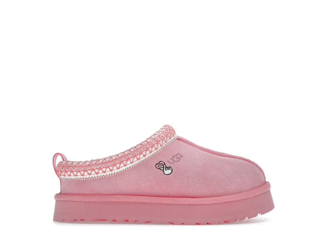 Детские тапочки с принтом UGG Tazz Love '25 Slipper UGG, Tropical Pink