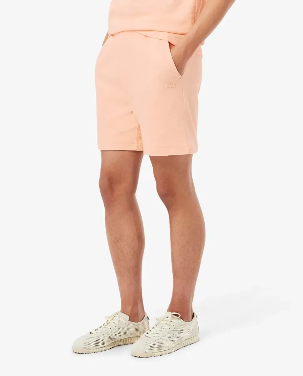 Мужские шорты из текстурированного джерси Lacoste, Rosa — фото 3