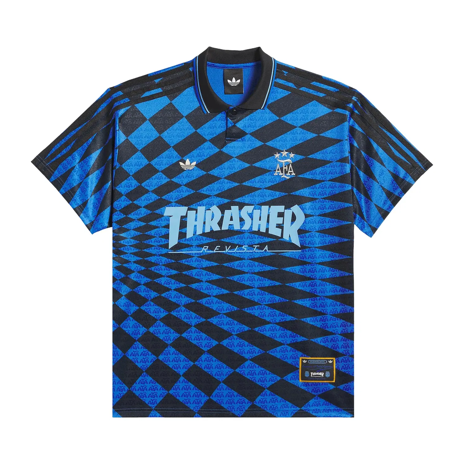 Футболка Adidas Argentina x Thrasher (азиатские размеры), черный
