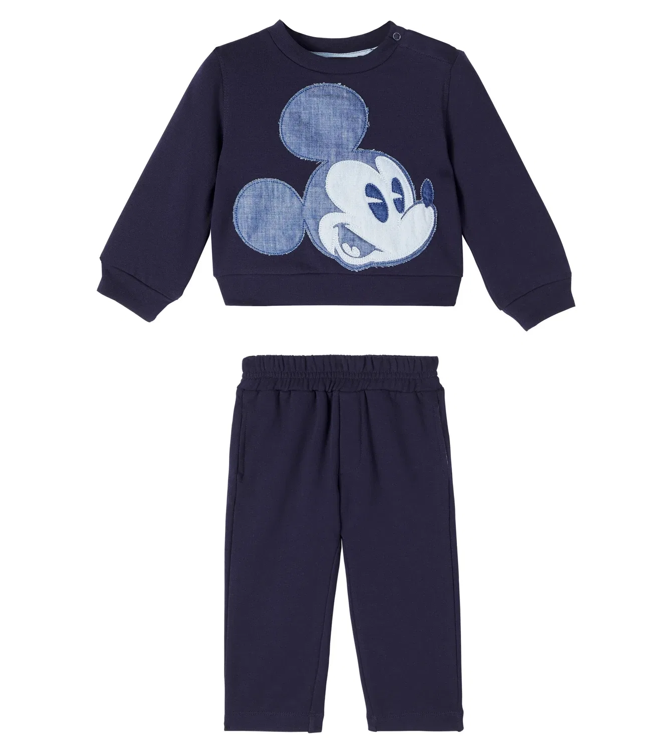 Комплект из толстовки и спортивных брюк с принтом Disney Baby Monnalisa, синий