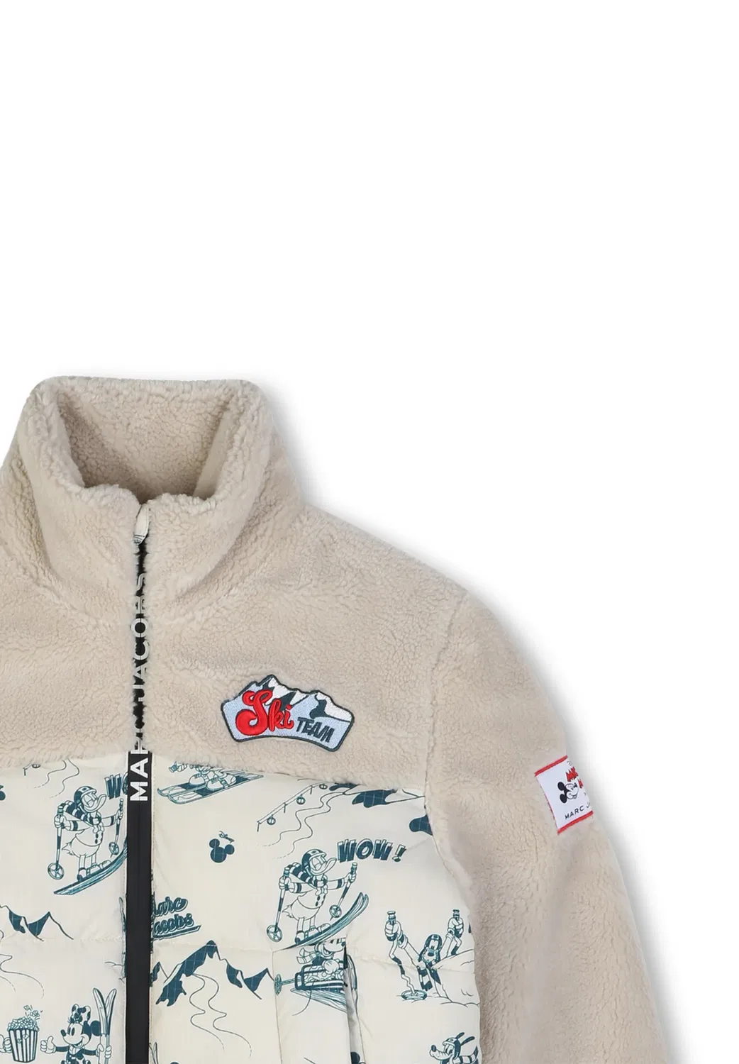 Флисовая куртка Marc Jacobs Kids, Lime Stone — фото 3