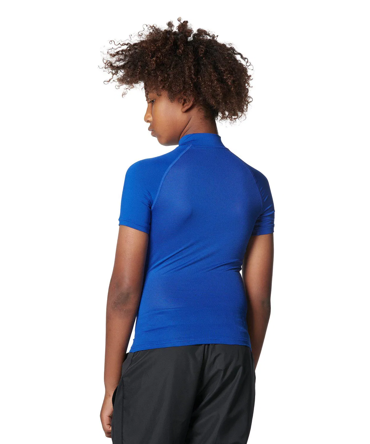 Детская компрессионная футболка с коротким рукавом Under Armour, Blue — фото 2