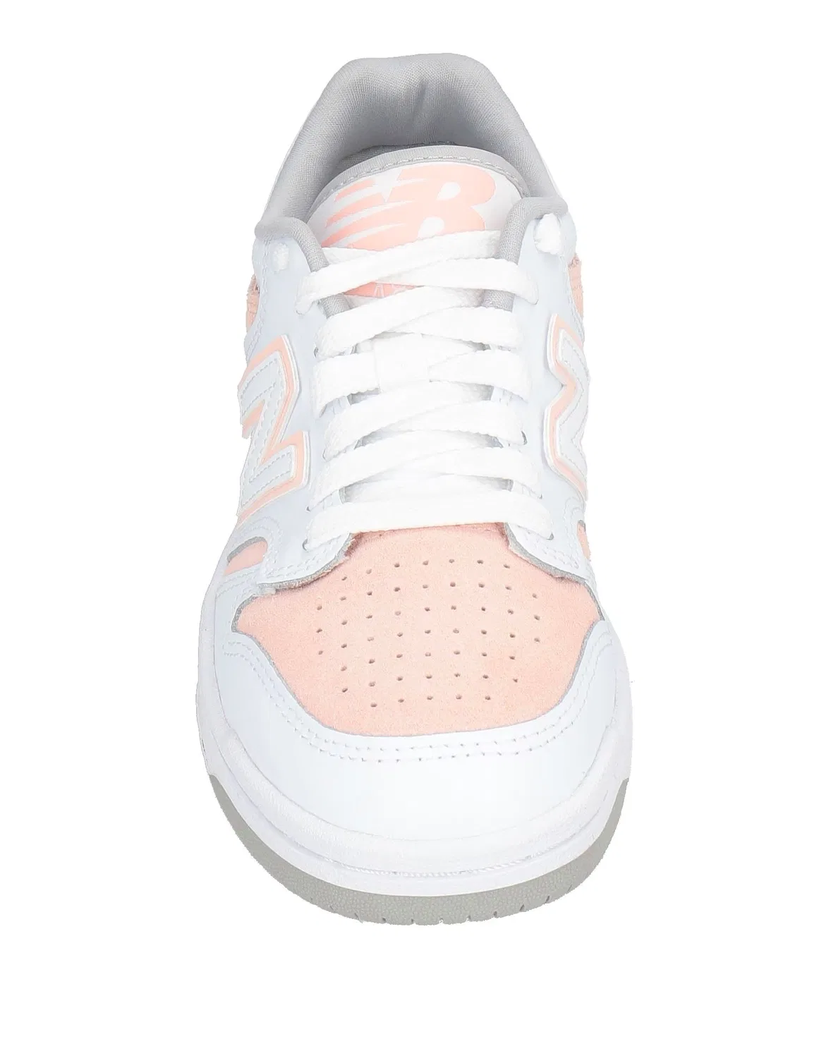 Детские кроссовки для девочек кожаные New Balance B480, светло-розовый — фото 4