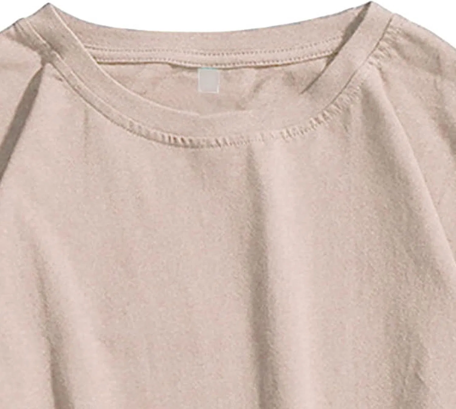Мужская футболка с круглым вырезом Slim Fit, Khaki — фото 3