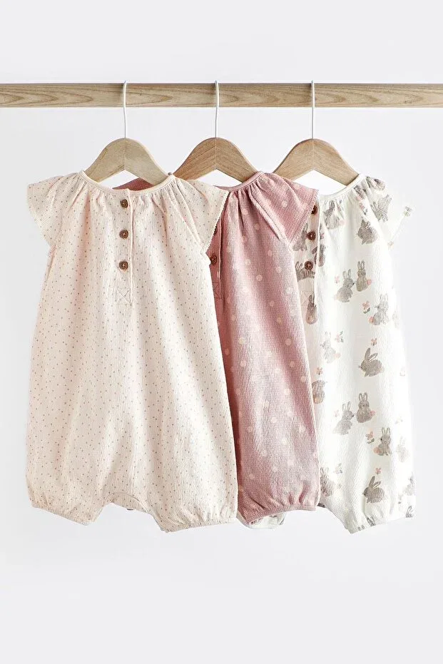 Детский комплект для новорожденных хлопковый Next Baby, Pink — фото 2