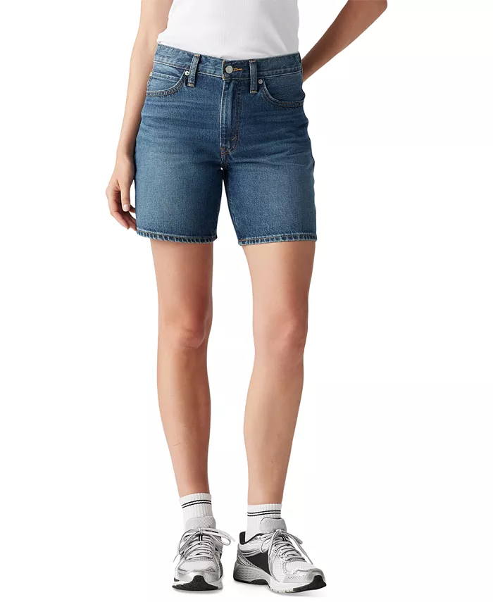 

Женские укороченные джинсовые шорты '94 Mid-Rise Baggy Levi's, синий