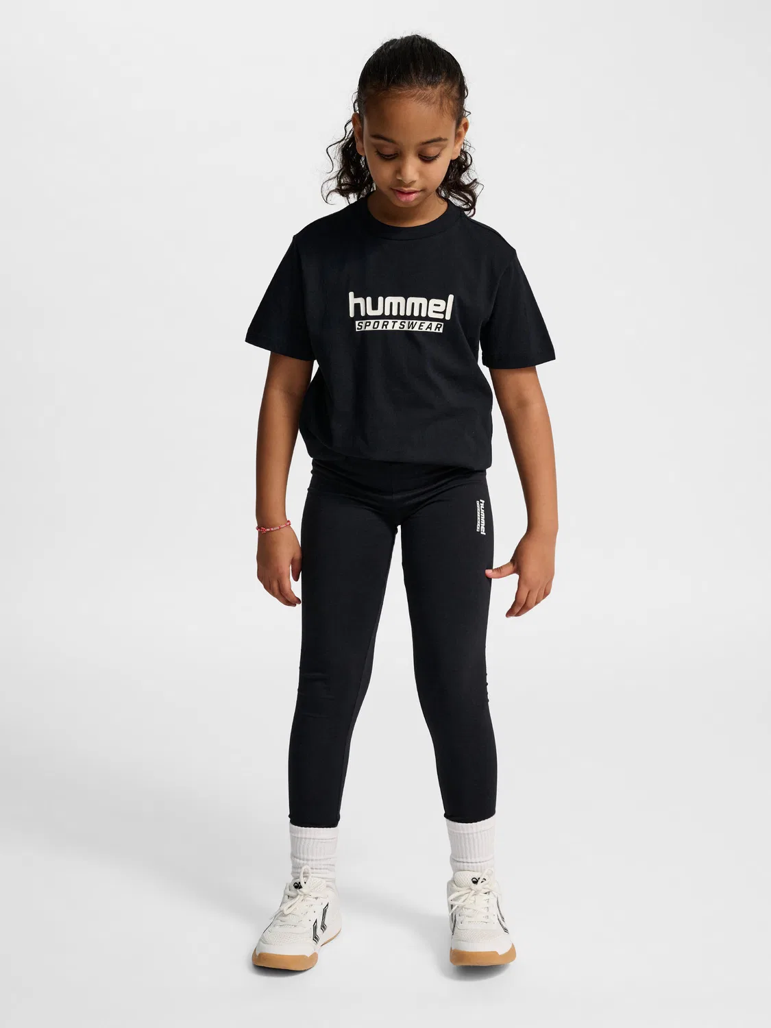 Детские леггинсы с регулируемой талией Hmljr Base Multisport Hummel, Schwarz — фото 3