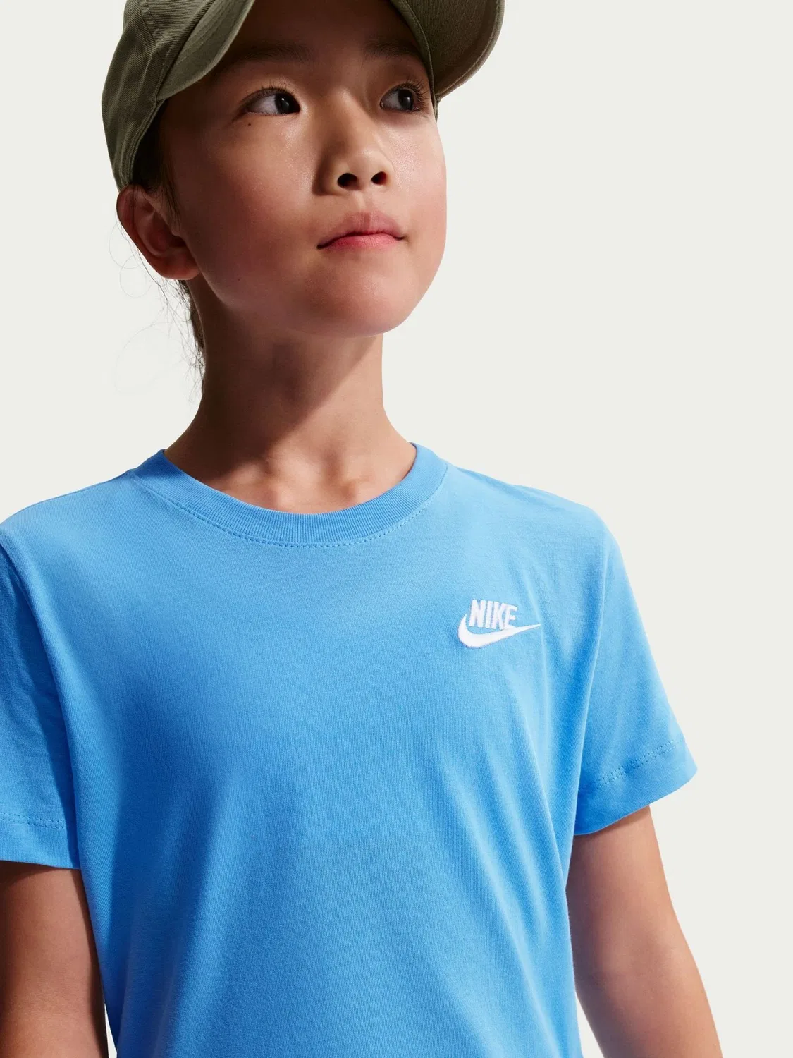 Футболка Nike Club University Blue, синяя — фото 3
