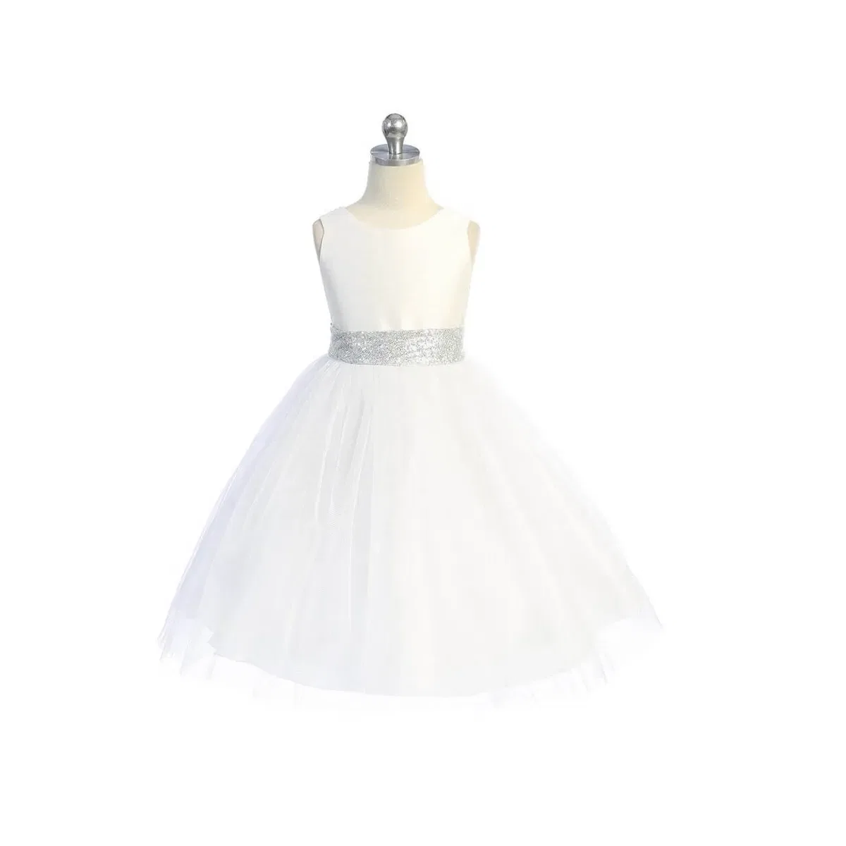 Платье Belle of the Ball Uk Flower Girl Boutique, White — фото 4