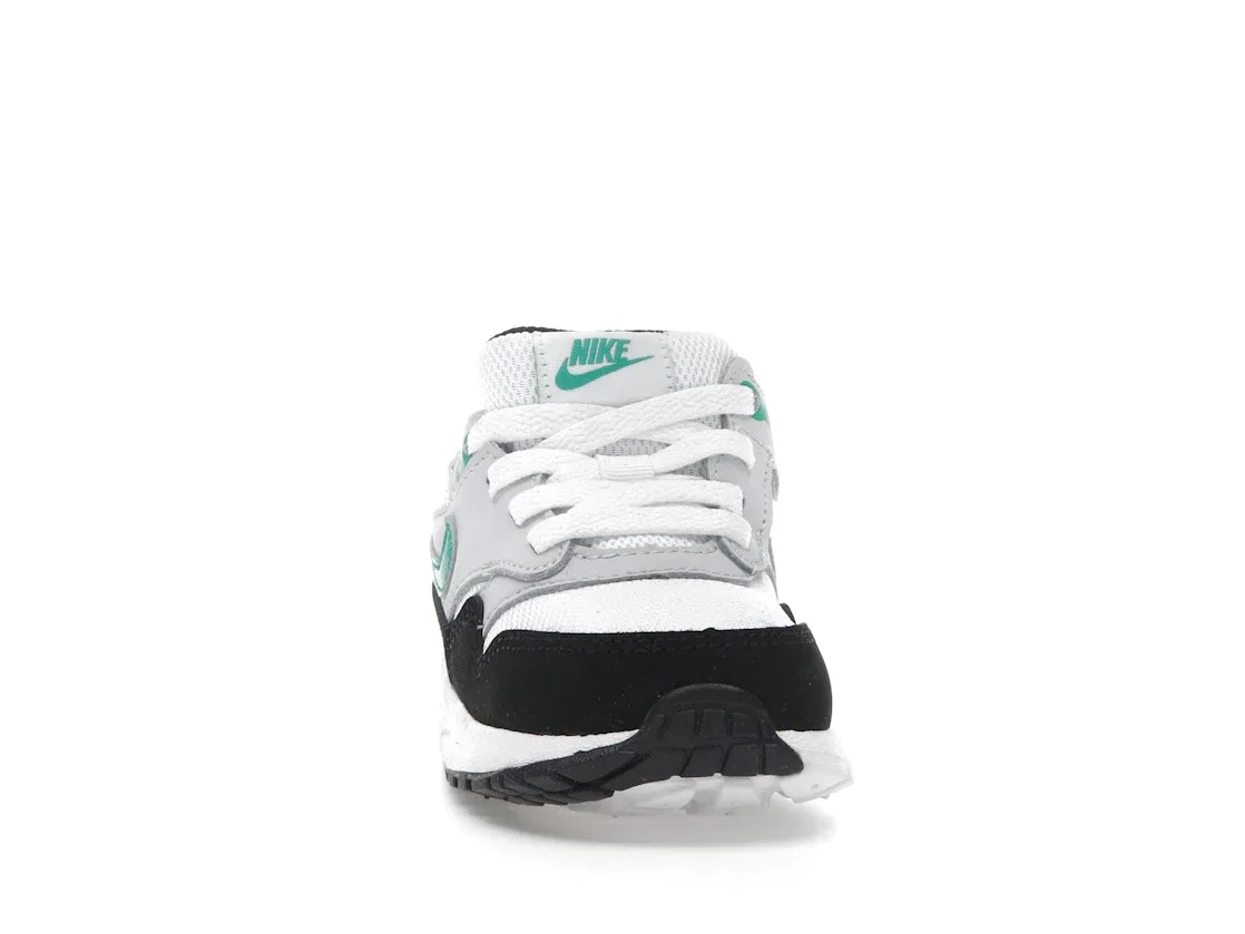 Детские кроссовки Lifestyle Nike Air Max 1 EasyOn, White/Pure Platinum/Black/Stadium Green — фото 2