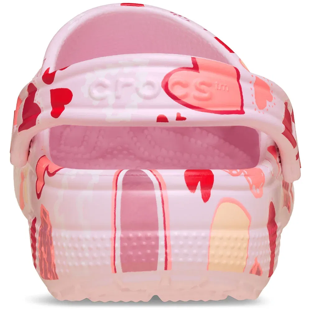 Клоги Classic VDay Crocs, розовый — фото 4