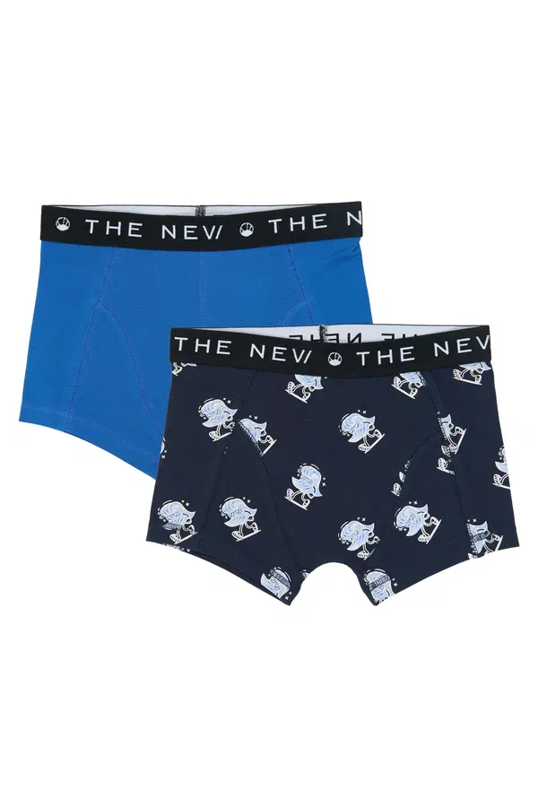 Трусы комплект 2 шт хлопок The New True Blue AOP, синий