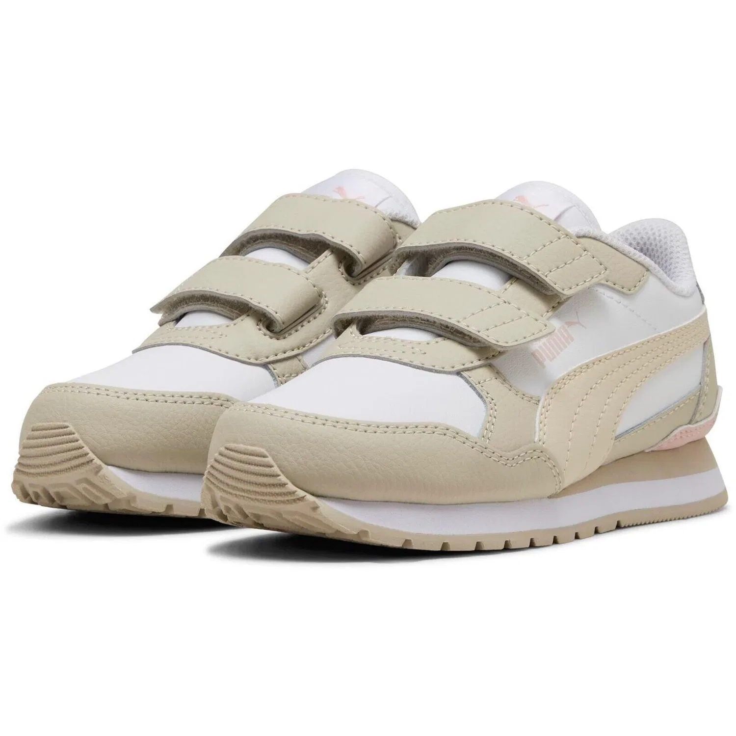 Детские кроссовки Puma ST Runner V4 L V PS, Beige — фото 3