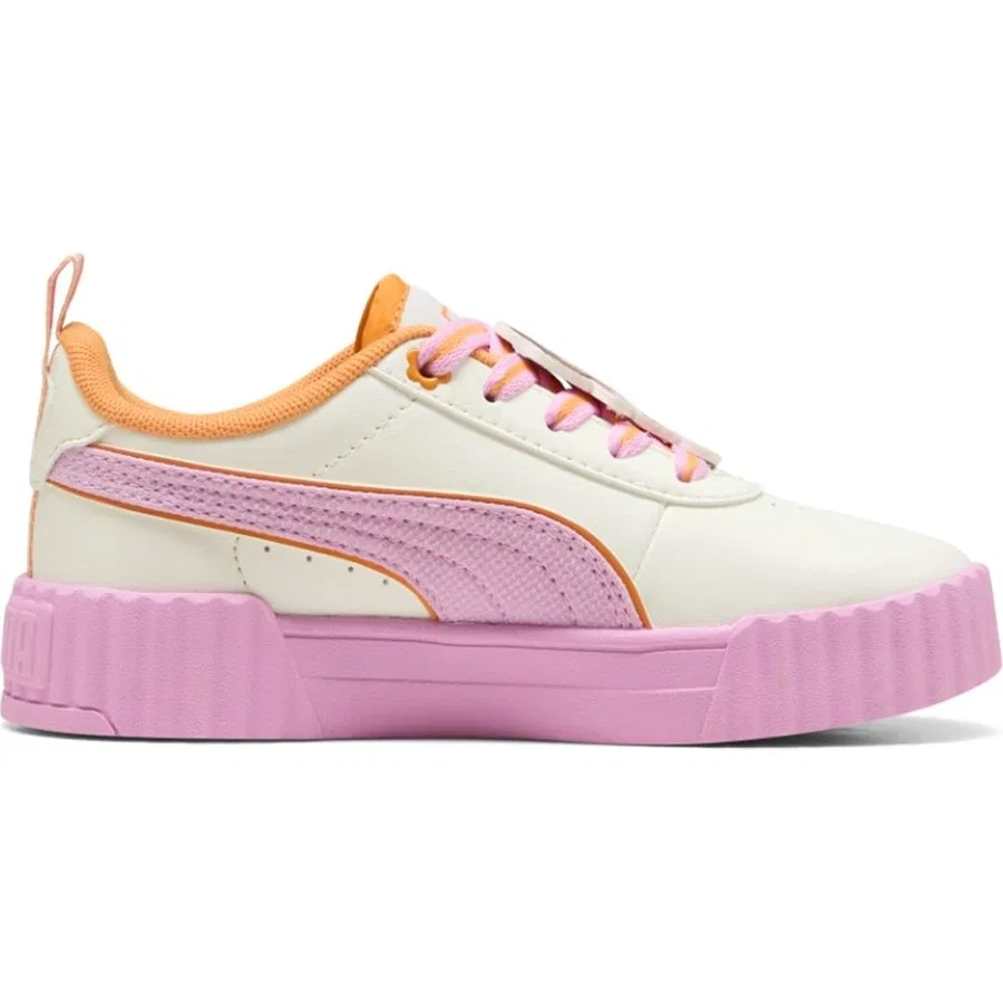 Детские кроссовки Puma Carina 3.0 Dora, Белый — фото 2