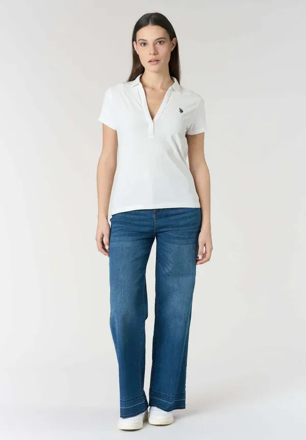 Футболка хлопковая Polo shirt U.S. Polo Assn., bianco, белый — фото 2