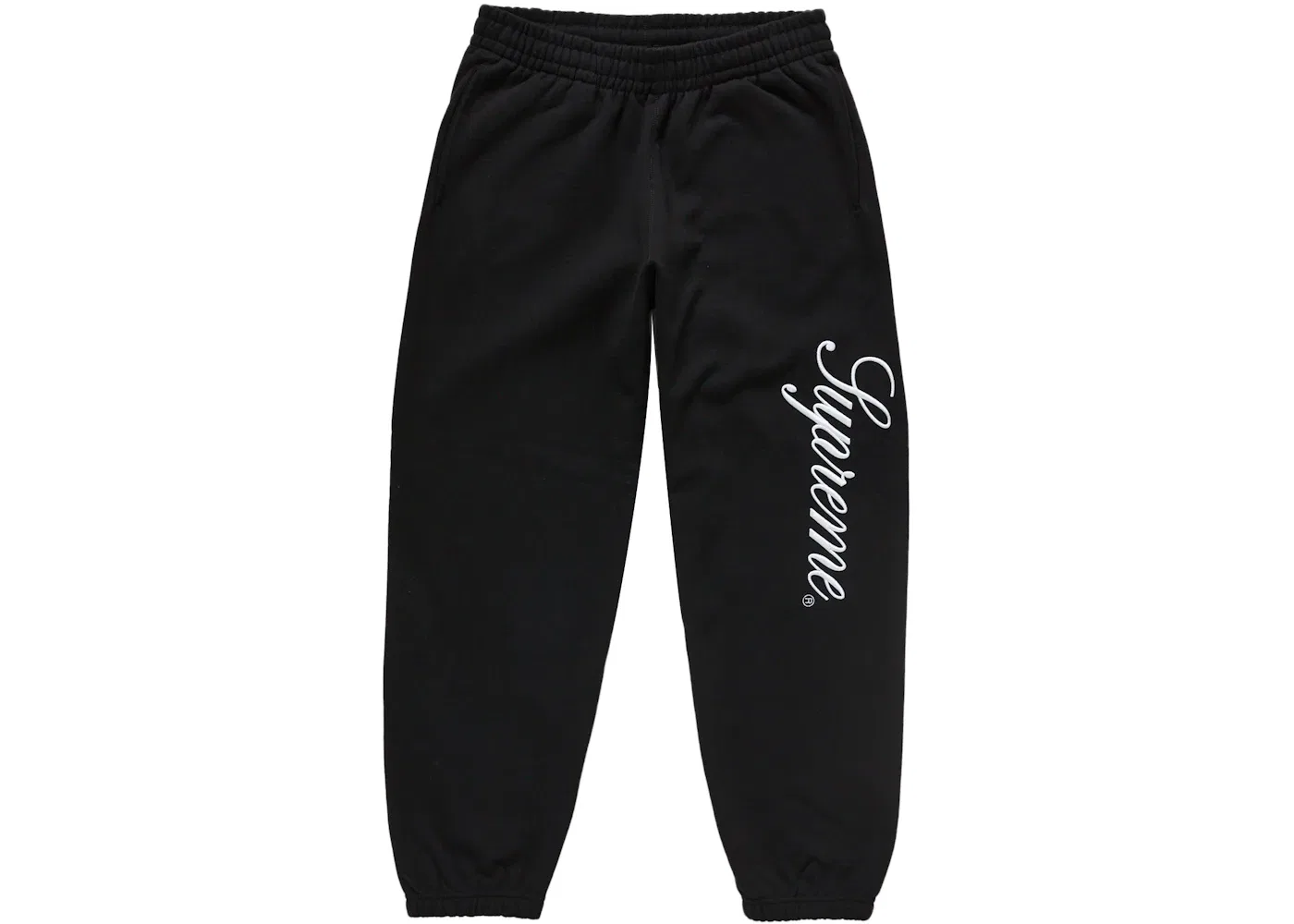 Мужские спортивные штаны с вышивкой Sweatpant Supreme, Black