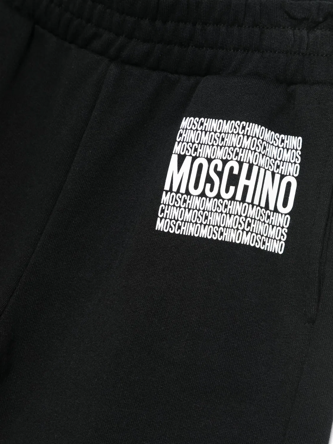 Moschino Короткие черные хлопковые шорты — фото 3