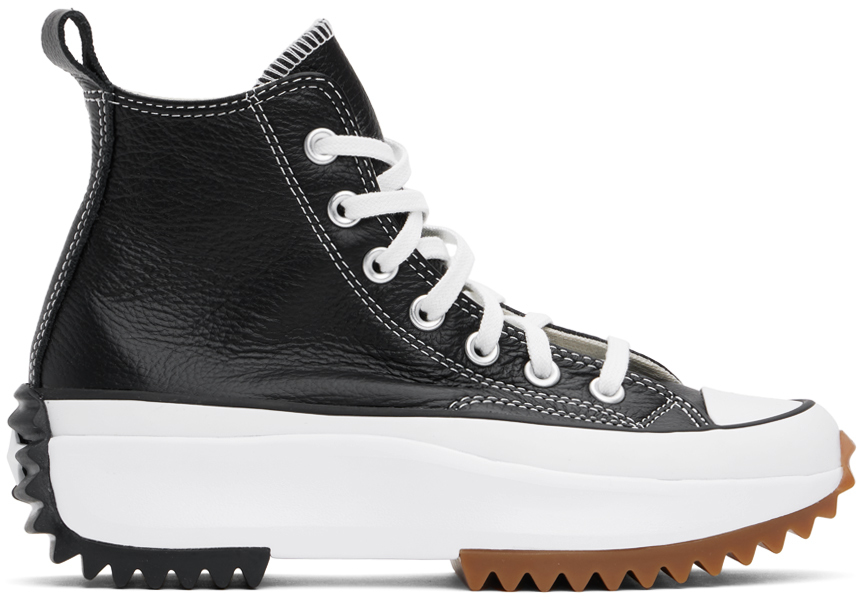 

Черные высокие кроссовки Run Star Hike Converse, Black/White/Gum