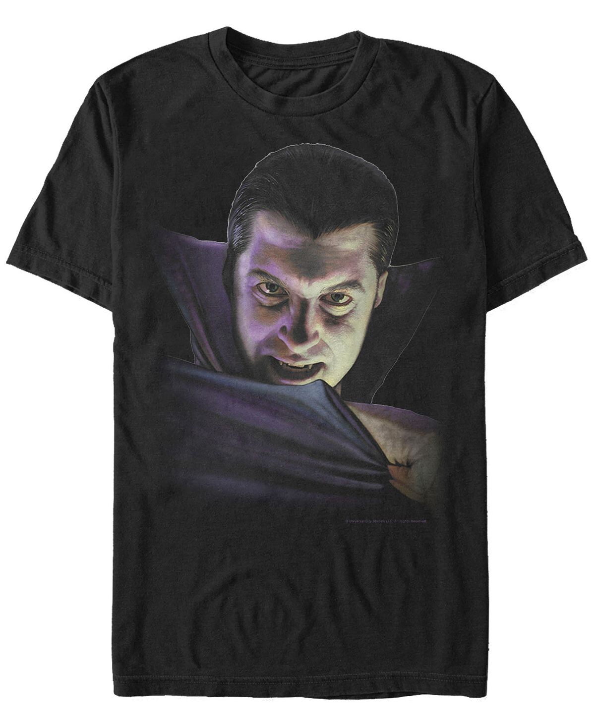 

Мужская футболка с коротким рукавом universal monsters big vampire Fifth Sun, черный