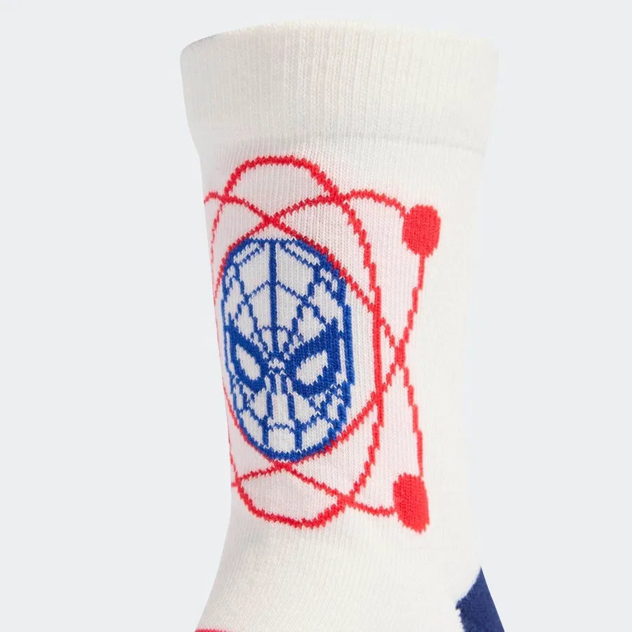 Детский набор носков с принтом Marvel Spider-Man adidas, Разноцветный — фото 3