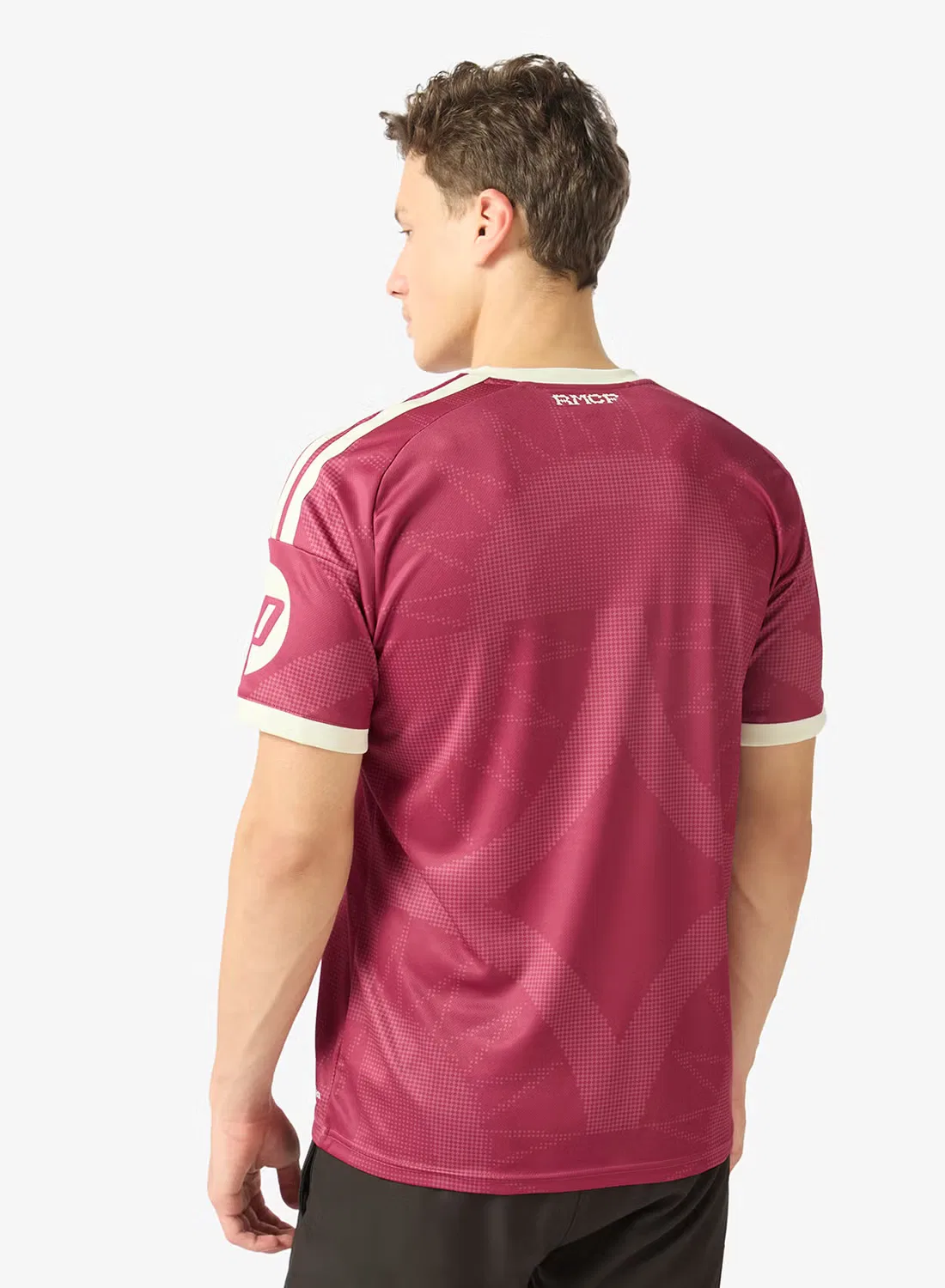 Футбольная футболка с принтом Real Madrid Third Adidas, розовый — фото 2