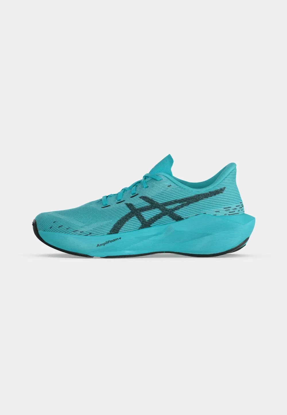 Novablast 6 унисекс - кроссовки для бега по улицам Asics, Ice Mint/Black — фото 2