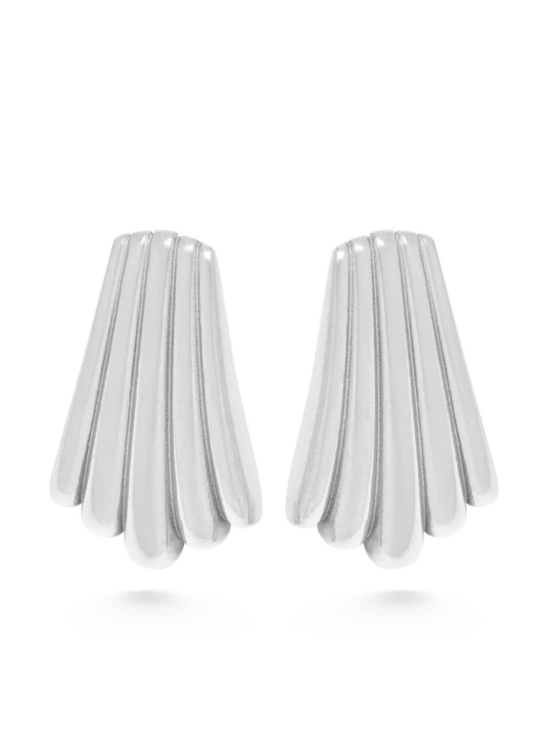 

Серьги Calico Shell Nialaya Jewelry, серебряный