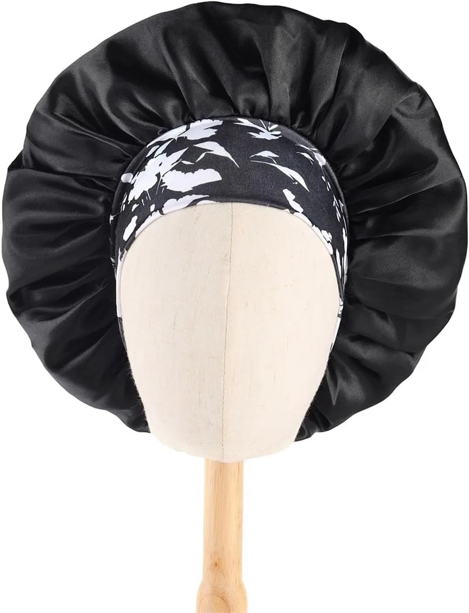 Шапочка для душа Satin, YGMNQAL, Large Black