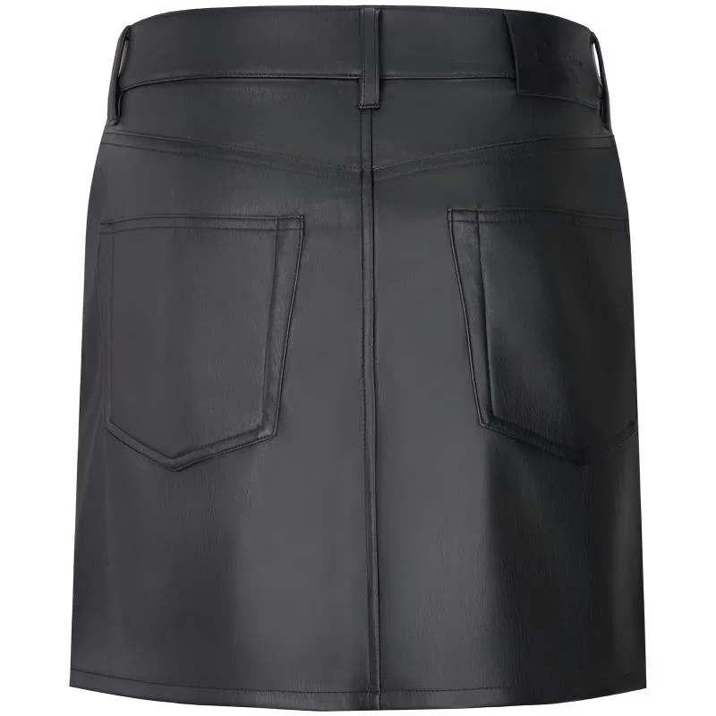 Женская юбка-карандаш Casual Short Skirts UB1 Space Black Calvin Klein, Black — фото 3