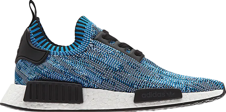 

Кроссовки Adidas NMD_R1 'Blue Camo', синий