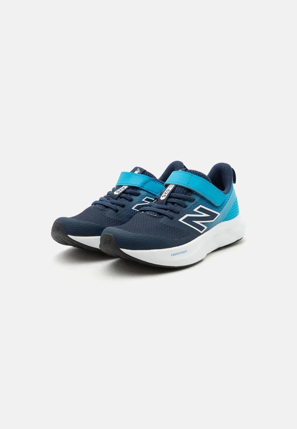 625 кроссовки унисекс на липучке для бега по улицам New Balance, Navy/Altitude — фото 2