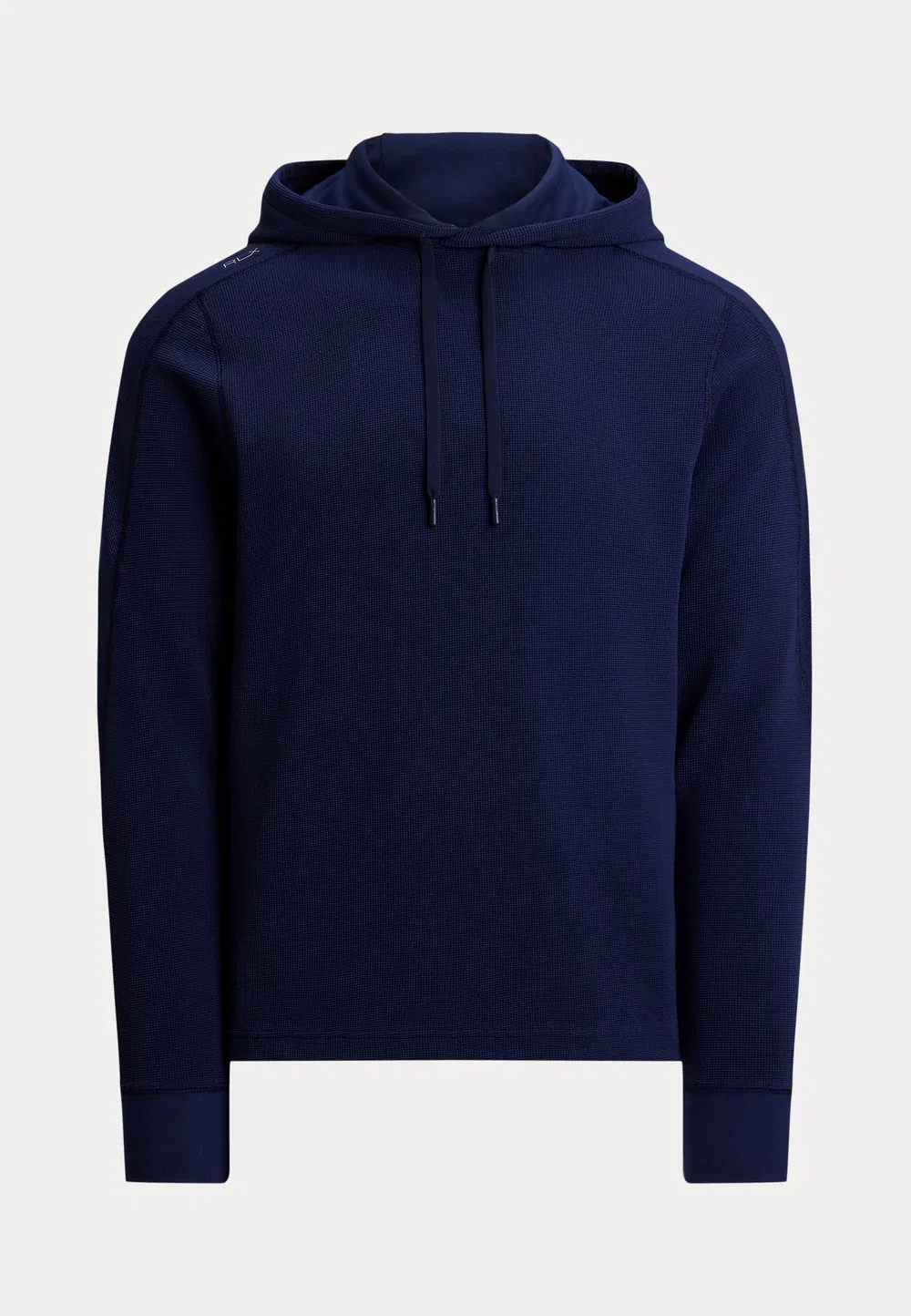Толстовка с вафельной вязкой - худи Polo Ralph Lauren, Refined Navy — фото 4
