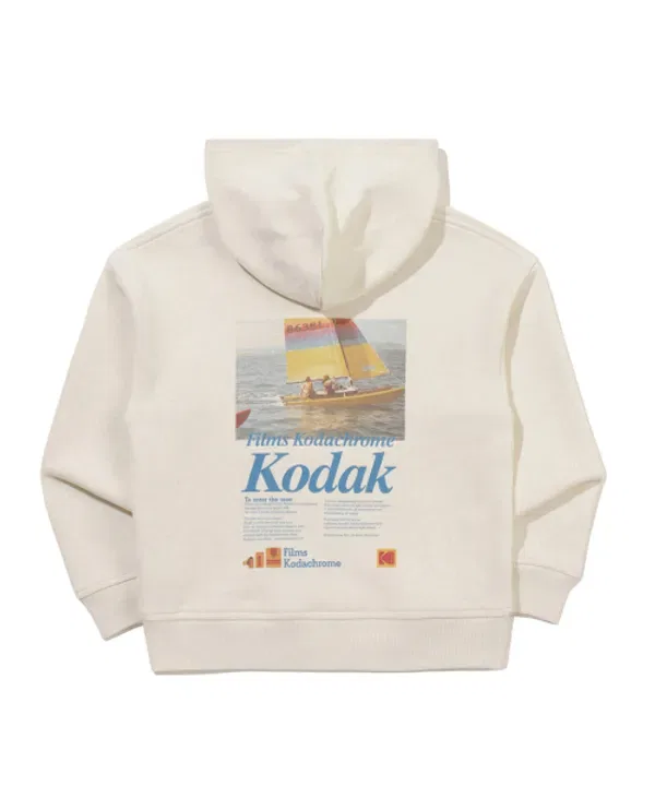 Худи с графическим принтом, Kodak Kids, айвори