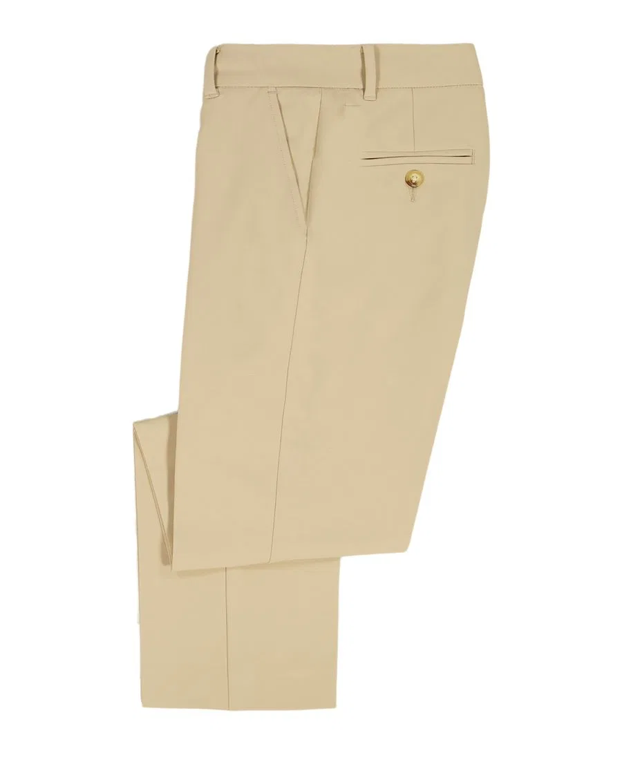 Брюки классические на поясе с застежкой, модель Stretch Performance Tommy Hilfiger, Beige — фото 3